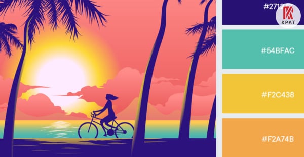 Design Trend: Màu sắc đậm và tươi sáng chuẩn xu hướng giới trẻ 7 Màu sắc tươi sáng và gradient chiếm một vị trí hàng đầu đối với xu hướng
