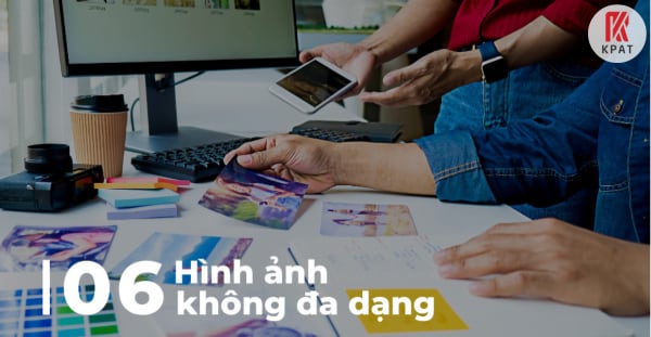 7 Lỗi Thường Gặp Trong Thiết Kế Logo Nhận Diện Thương Hiệu Và Cách Khắc Phục 11 Hình ảnh kém đa dạng không thu hút người xem