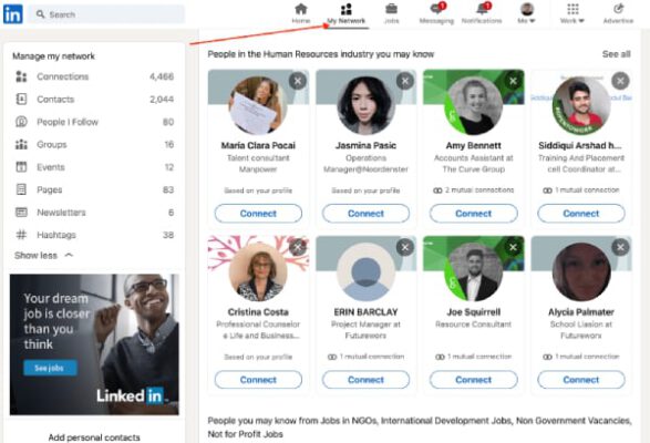 Cách giúp Linkedin Profile để tiếp thị truyền thông xã hội nổi bật hơn 7 Liên kết thông minh với các hồ sơ khác trong ngành